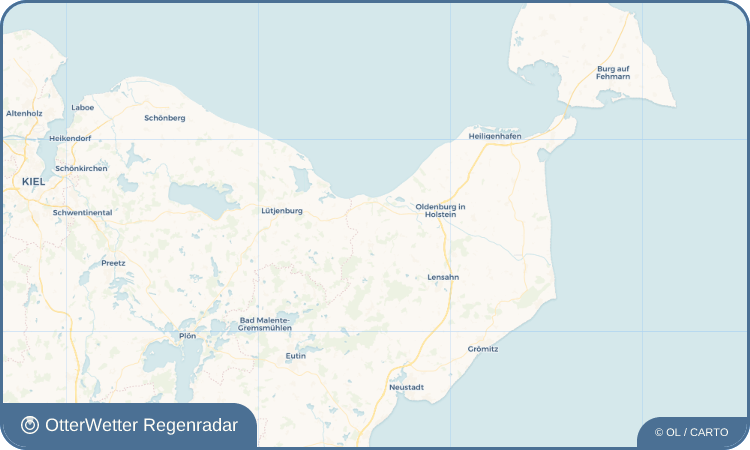 OtterWetter Regenradar-Widget Wangels