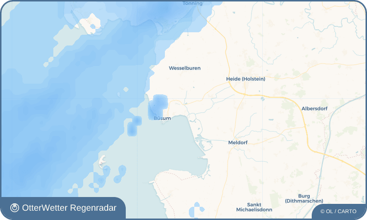 Widget-Vorschau für Warwerort Wetter-Widget-Vorschau mit Vorhersagedaten für Warwerort