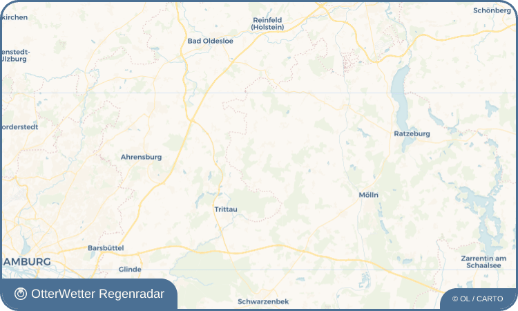 OtterWetter Regenradar-Widget Wentorf (Amt Sandesneben)