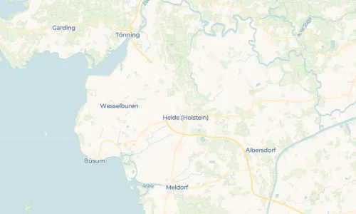 Regenradar Vorschaubild - Aktuelle Niederschläge in Wesseln und Umgebung