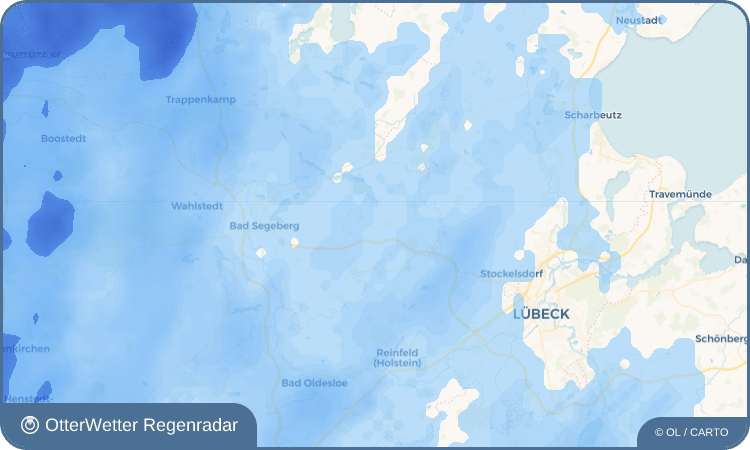 OtterWetter Regenradar-Widget Westerrade