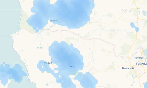 Regenradar Vorschaubild - Aktuelle Niederschläge in Westre und Umgebung