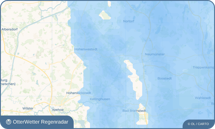 OtterWetter Regenradar-Widget Wiedenborstel