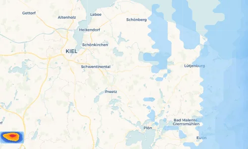 Regenradar Vorschaubild - Aktuelle Niederschläge in Wildenhorst und Umgebung