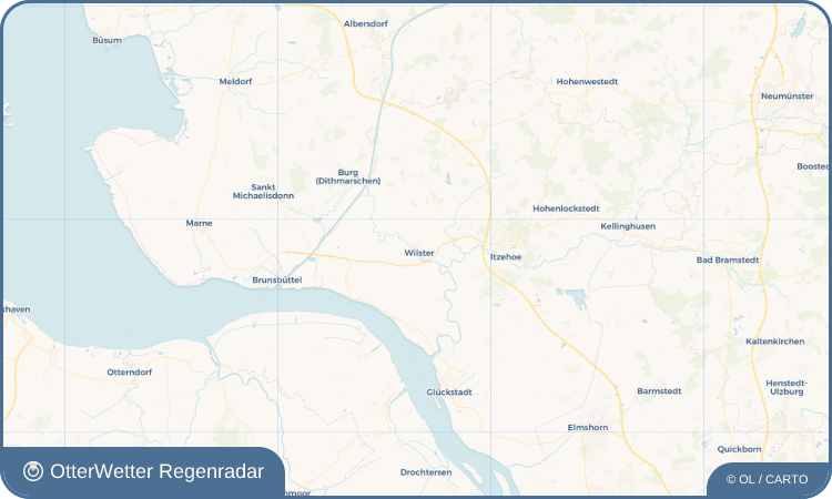 OtterWetter Regenradar-Widget Wilster