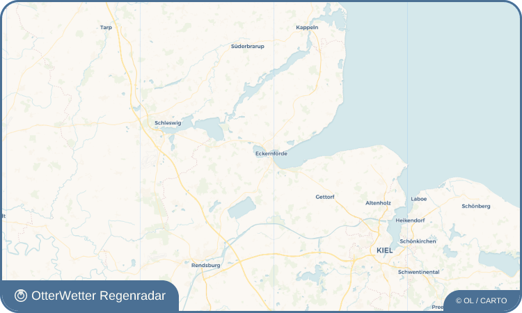 OtterWetter Regenradar-Widget Windeby