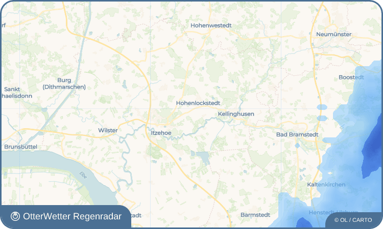 Wetter-Widget-Vorschau mit Vorhersagedaten für Winseldorf