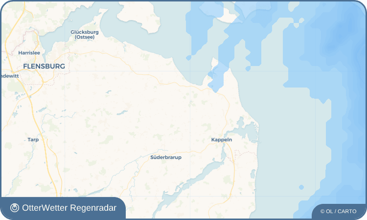 OtterWetter Regenradar-Widget Wippendorf