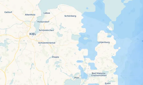 Regenradar Vorschaubild - Aktuelle Niederschläge in Wittenberger Passau und Umgebung