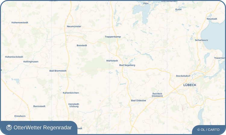 OtterWetter Regenradar-Widget Wittenborn
