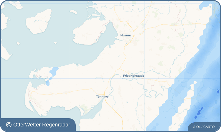 OtterWetter Regenradar-Widget Witzwort