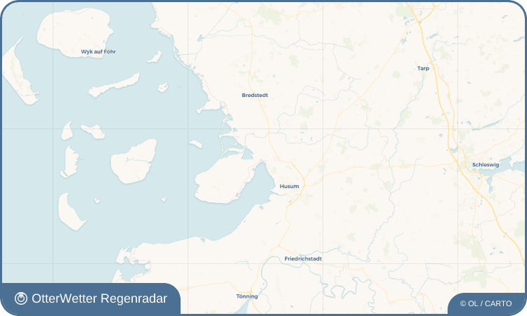 OtterWetter Regenradar-Widget Wobbenbüll