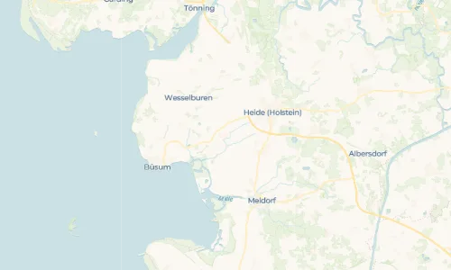 Regenradar Vorschaubild - Aktuelle Niederschläge in Wöhrden und Umgebung
