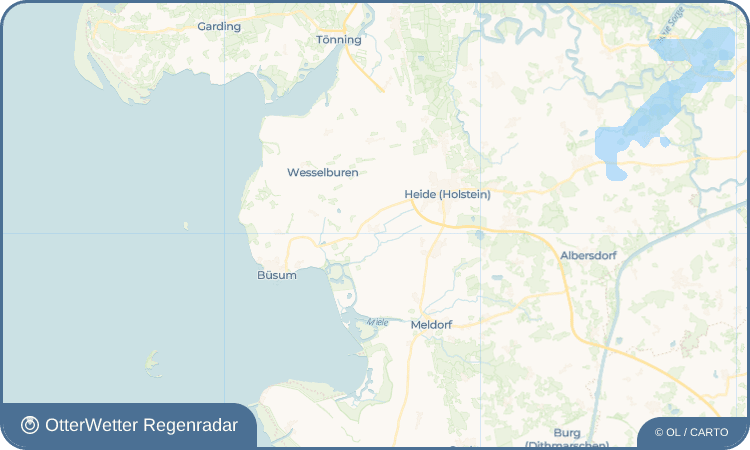 OtterWetter Regenradar-Widget Wöhrden
