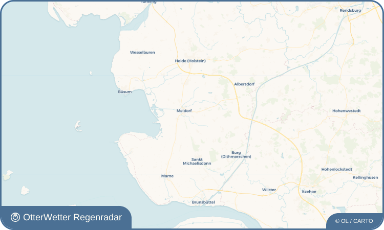 OtterWetter Regenradar-Widget Wolmersdorf