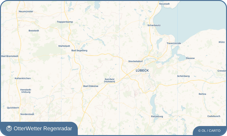 OtterWetter Regenradar-Widget Zarpen