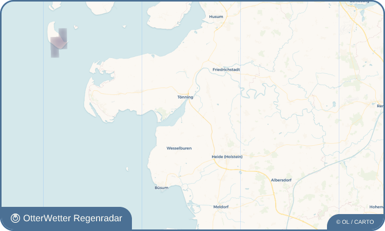 Widget-Vorschau für Zennhusen Wetter-Widget-Vorschau mit Vorhersagedaten für Zennhusen