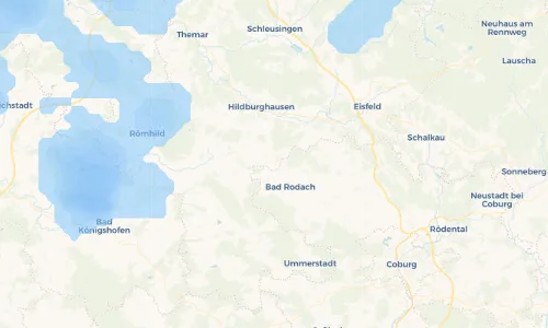 Regenradar Vorschaubild - Aktuelle Niederschläge in Adelhausen und Umgebung