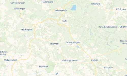 Regenradar Vorschaubild - Aktuelle Niederschläge in Ahlstädt und Umgebung