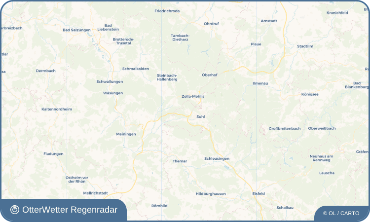 OtterWetter Regenradar-Widget Albrechts