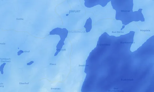Regenradar Vorschaubild - Aktuelle Niederschläge in Alkersleben und Umgebung