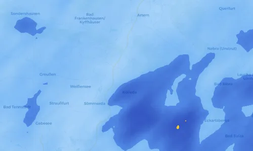 Regenradar Vorschaubild - Aktuelle Niederschläge in Altenbeichlingen und Umgebung
