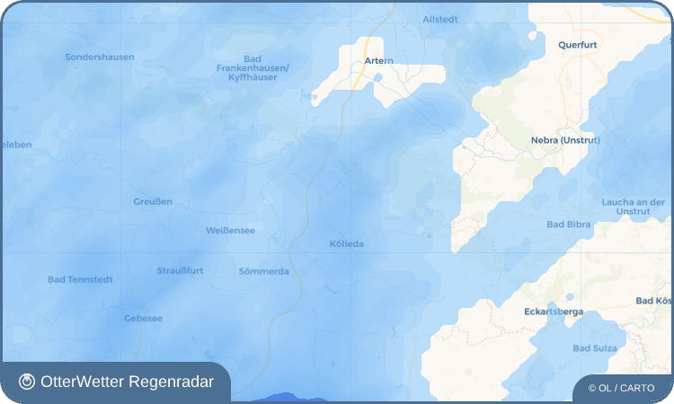 OtterWetter Regenradar-Widget Altenbeichlingen