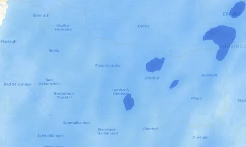 Regenradar Vorschaubild - Aktuelle Niederschläge in Altenbergen und Umgebung
