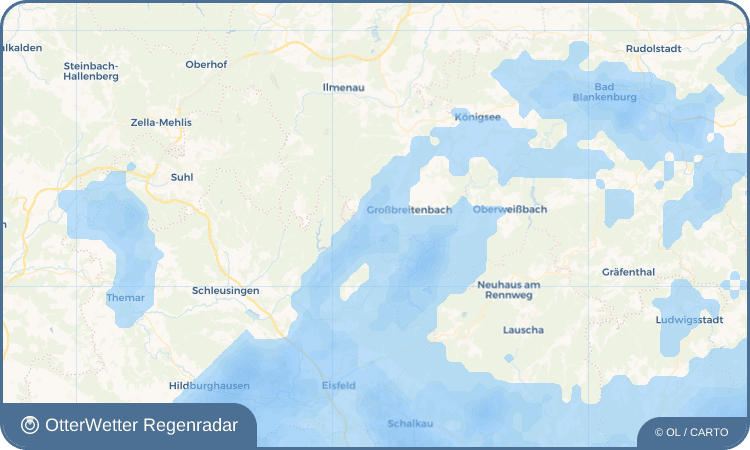 OtterWetter Regenradar-Widget Altenfeld
