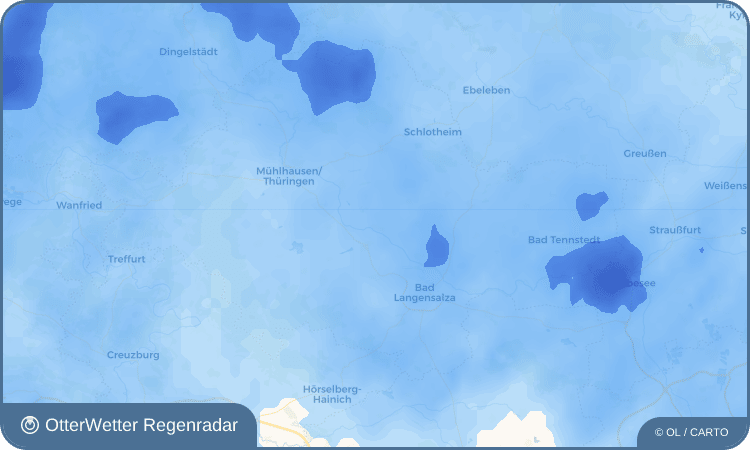 OtterWetter Regenradar-Widget Altengottern