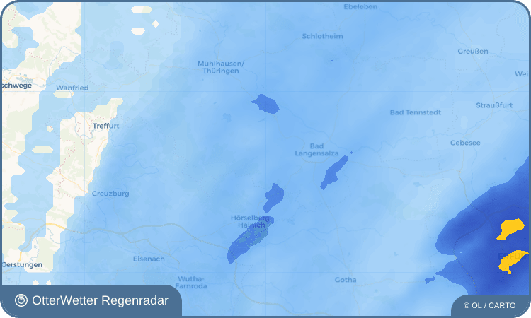 Wetter-Widget-Vorschau mit Vorhersagedaten für Alterstedt