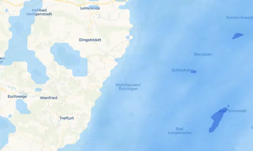 Regenradar Vorschaubild - Aktuelle Niederschläge in Ammern und Umgebung