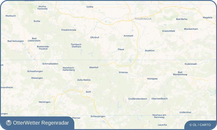 OtterWetter Regenradar-Widget Arlesberg