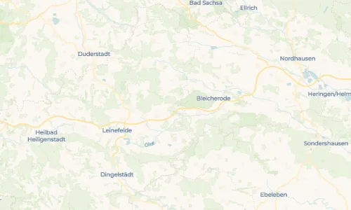 Regenradar Vorschaubild - Aktuelle Niederschläge in Ascherode und Umgebung