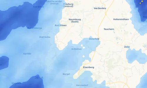 Regenradar Vorschaubild - Aktuelle Niederschläge in Aue und Umgebung