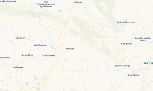 Regenradar Vorschaubild - Aktuelle Niederschläge in Backleben und Umgebung