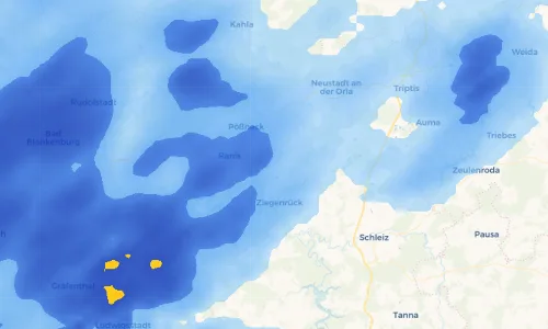 Regenradar Vorschaubild - Aktuelle Niederschläge in Bahren und Umgebung