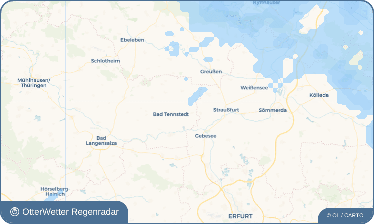 OtterWetter Regenradar-Widget Ballhausen
