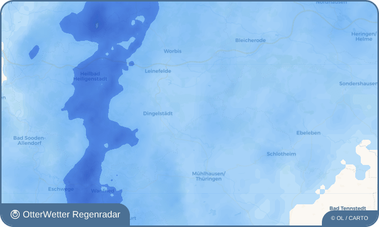 OtterWetter Regenradar-Widget Beberstedt