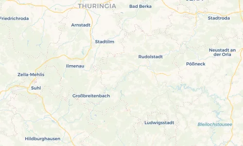 Regenradar Vorschaubild - Aktuelle Niederschläge in Bechstedt und Umgebung