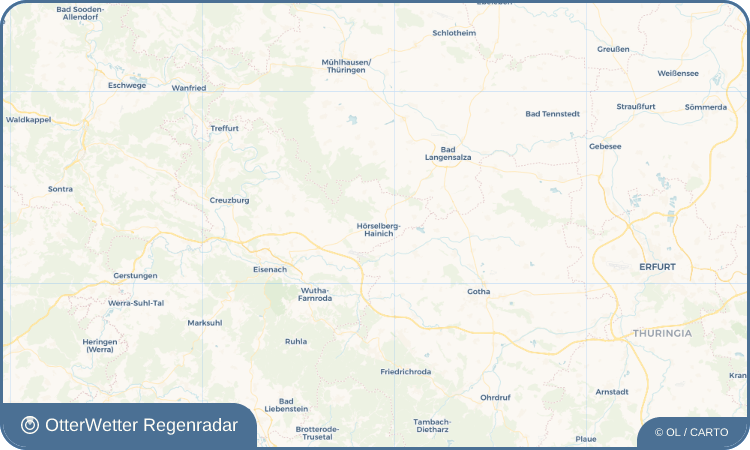OtterWetter Regenradar-Widget Behringen