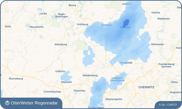 Widget-Vorschau für Beiern Wetter-Widget-Vorschau mit Vorhersagedaten für Beiern