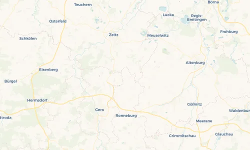 Regenradar Vorschaubild - Aktuelle Niederschläge in Beiersdorf und Umgebung