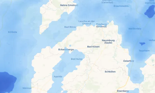 Regenradar Vorschaubild - Aktuelle Niederschläge in Benndorf und Umgebung