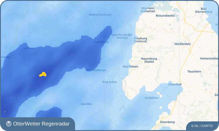 OtterWetter Regenradar-Widget Benndorf