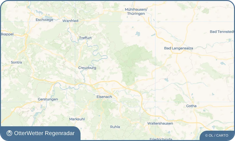 Widget-Vorschau für Berka vor dem Hainich Wetter-Widget-Vorschau mit Vorhersagedaten für Berka vor dem Hainich