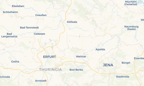 Regenradar Vorschaubild - Aktuelle Niederschläge in Berlstedt und Umgebung