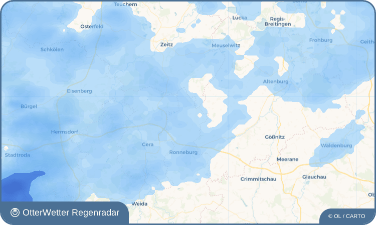 OtterWetter Regenradar-Widget Bethenhausen