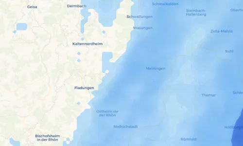 Regenradar Vorschaubild - Aktuelle Niederschläge in Bettenhausen und Umgebung