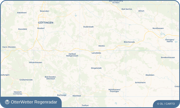 OtterWetter Regenradar-Widget Beuren